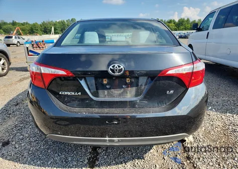 2016 Toyota Corolla L из США, поврежденный, VIN 2T1BURHE5GC697120